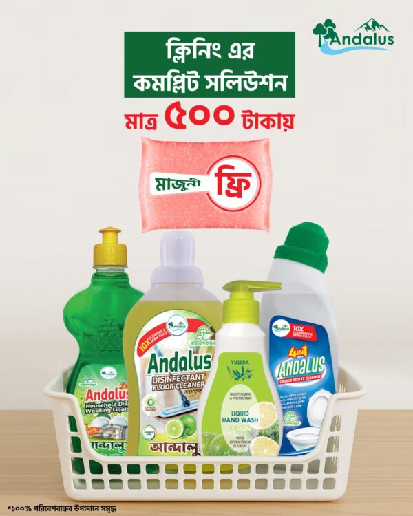 Buy Complete Cleaning Combo - 500 Taka + মাজুনী ফ্রি