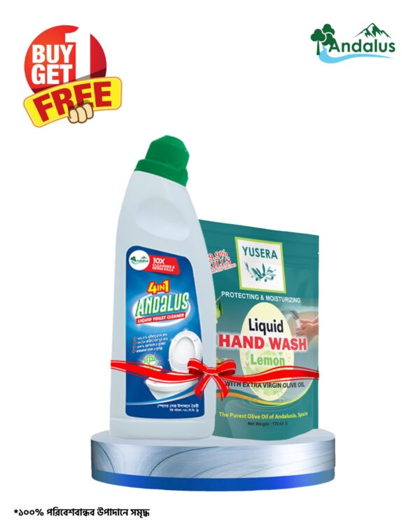 Buy Toilet Cleaner 750ml Get Hand Wash (LEMON) REFILL 170ml Free